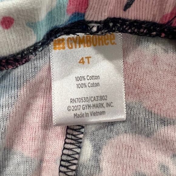 Gymboree Girls Size 4T Flower Print Stretch Pants - Picture 2 of 3